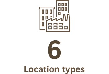 6 Locations Icon