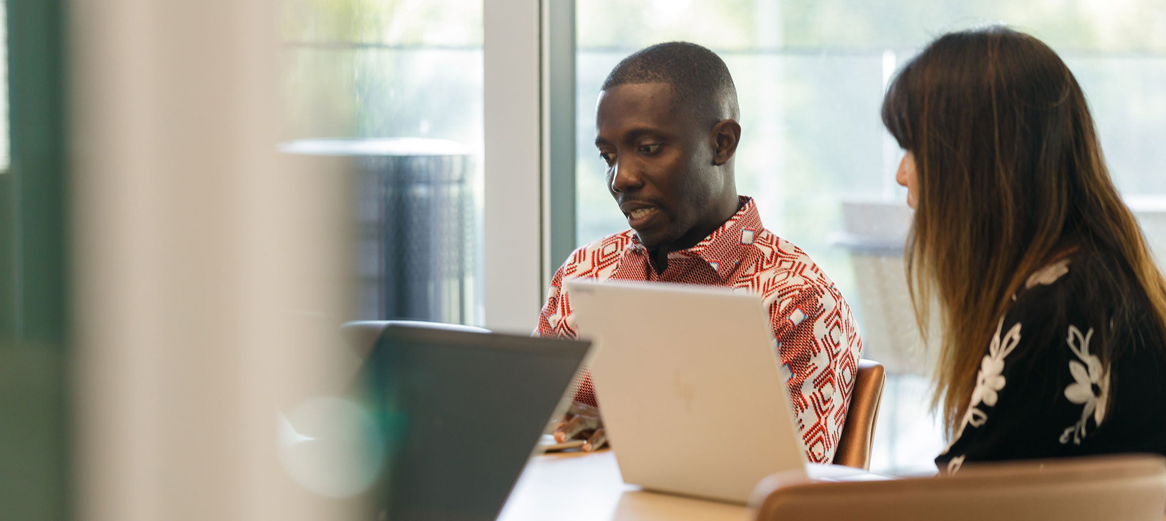 Nestle employees reviewing applicant applications