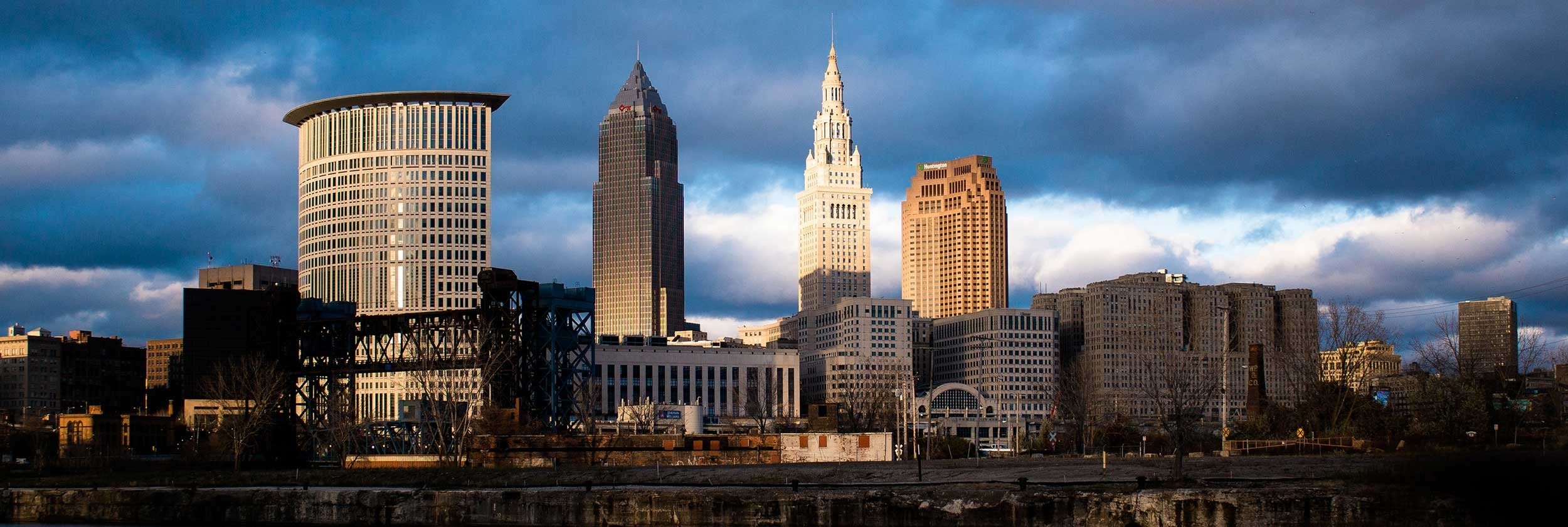 cleveland skyline