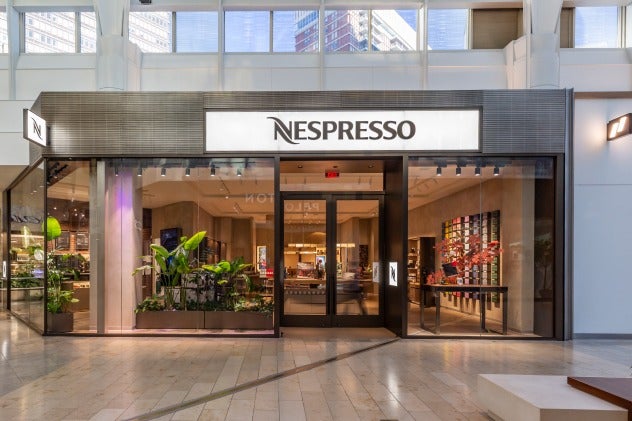 Boston Nespresso storefront