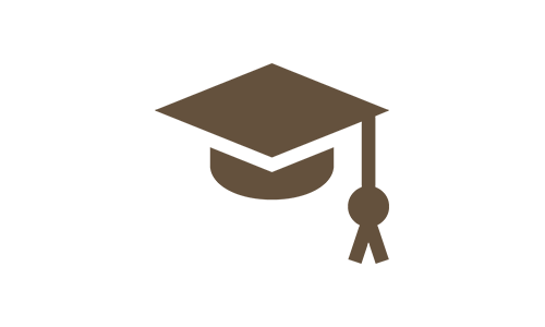 Graduation hat icon