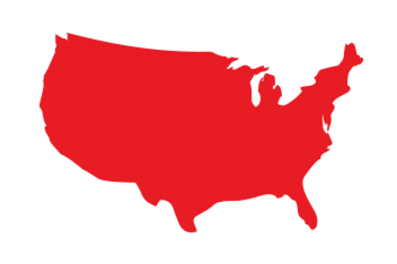 US Map Icon